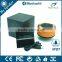 My speaker F013 black/orange LED shower speaker waterproof IP67