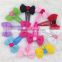 Bobby Pin with Bow for Girls Hair Clips Children Hair Accessories Girls Bobby Pin with Flowers 10colors IN STOCK