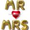 Have stocks Gold foil inflatable balloon, decoration letter balloon, words/letter balloon