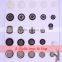 Round Shape 4 holes buttons for garment resin materials