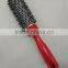 Hot sale high quality fashion plastic hair brush
