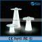 battery rechargeable RGB color led furniture,led light unique bar table furniture