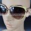 Women's Extreme Pointed CAT EYE Beige Frames 100% UV400 Sunglasses