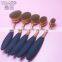 Factory Directly Foundation 5Pcs Cosmetic Rose Gold Oval Makeup Brush Set
