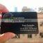 graceful luxurious metal card with perfect quality