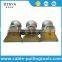 Three-wheel cable pulley wheels, cable roller