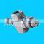 Air and liquid internal round spraying atomizing fine misting jet nozzles