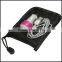 Wholesale Promotion Gift Small Polyester Pouch Earphone Cable and Jewelry Organizer Pouch