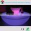 RGB Decorative Color Change Led Furniture /bar Table With Multicolor Change