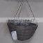 antique wicker gardon hanging flower plant basket outdoor hanging plant pots with iron chains