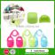 Creative Saving-space Silicone Double Groove Wall Hang Bags