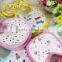 Trangle Cotton silicone baby bib Wholesale