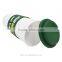 480ML Takeaway Plastic Coffee Cups With Lid, Reusable White Plastic Sports Cups