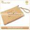 Washable Kraft Paper Clutch Bag Handbag