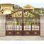 Garden Decoration Color Painted Metal Cast Aluminum Garden Gate