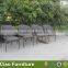 garden furniture aluminum coffee table and chair set