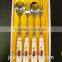 porcelain handle flatware set stainless steel cutlery set