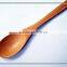 Wooden flatware bamboo coffee tea rice soup mini round spoons