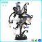 Hot laser engraving beautiful dancing girl shaped Acrylic Earring Display Stand Holder 72holes