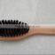 Double side wooden cloth brush