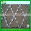 Galvanized Concertina razor barbed wire for security fence