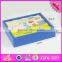 2016 new design magnetic wooden children fish toy W01A088