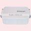 1.4LFood Grade Rectangle Two layer plastic Lunch Box With spoon