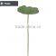 Artificial PU green lotus leaf for floral arrangement and garden decoration