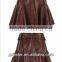 2013 new design Genuine leather ladies skirt