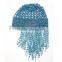 Wholesale cheap women belly dancing cap sexy erotic beaed belly dance hat