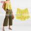 Women Ladies Spaghetti Strap Tops Cropped Ruffled Cotton Cami Top