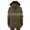 Boys Military Winter Parka With Fur Hood