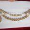 SIDE TIKA TIKA GOLD TONE CRYSTAL hair accessory