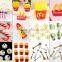 Diy colorful star moon heart small resin charms for cell phone decorations
