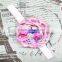 Boutique Infant Ruffled Rosette Rhinestone Flower Baby Bows Headband Wholesale