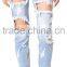2017 Customized New style women jeans cheap skinny jeans for women