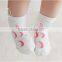 Cute Baby Cotton Socks, Silicone Print Baby Socks