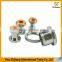 Stainless Steel Screw Ear Plugs Flesh Tunnels Stretcher Expander