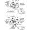 Great wall Brand KWD808I Eletro Acupuncture Stimulator(6 Channels Output) MULTI-PURPOSE ACUPUNCTURE STIMULATOR HEALTH DEVICE