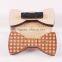 Wooden Bow Tie Novelty Men's Gifts Wood Wedding Wood Tuxed Bowtie Necktie