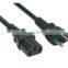 Power cable Swiss 250V 10A 3PIN with 2 insolated pins