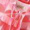 Wholesales products Young Girl Dress Polo Neckline Contemporary Floral Dress