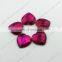 DZ-1035 heart shape flat back glass stones for jewelry making