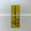 high quality aluminum engraving metal label