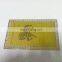 CMYK printing matte metal die cut business card with factory price