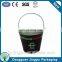 Kids Mini CMYK Printing Ice Oval Tin Bucket