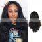 Raw unprocessed hair lace front wig in body wave 9A grade Indian human virgin hair wholesale price