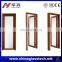 CCC certificate better ventilation clear glass aluminum alloy classroom door