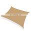 Reinforced Webbing Polyester Sun Shade Sail With Hardware Kit 99% Shade Rate