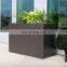 Fiberglass Material and Galvanized Finishing resin planter pot